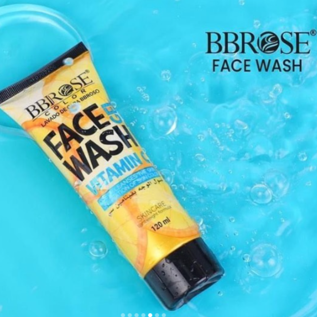 Face Wash Limpiador Espumoso BBROSE - Ideal para Todo Tipo de Piel